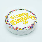 Rainbow Sprinkle Birthday Chewy Oat Cake: Purple