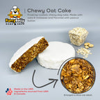 Rainbow Sprinkle Birthday Chewy Oat Cake: Purple