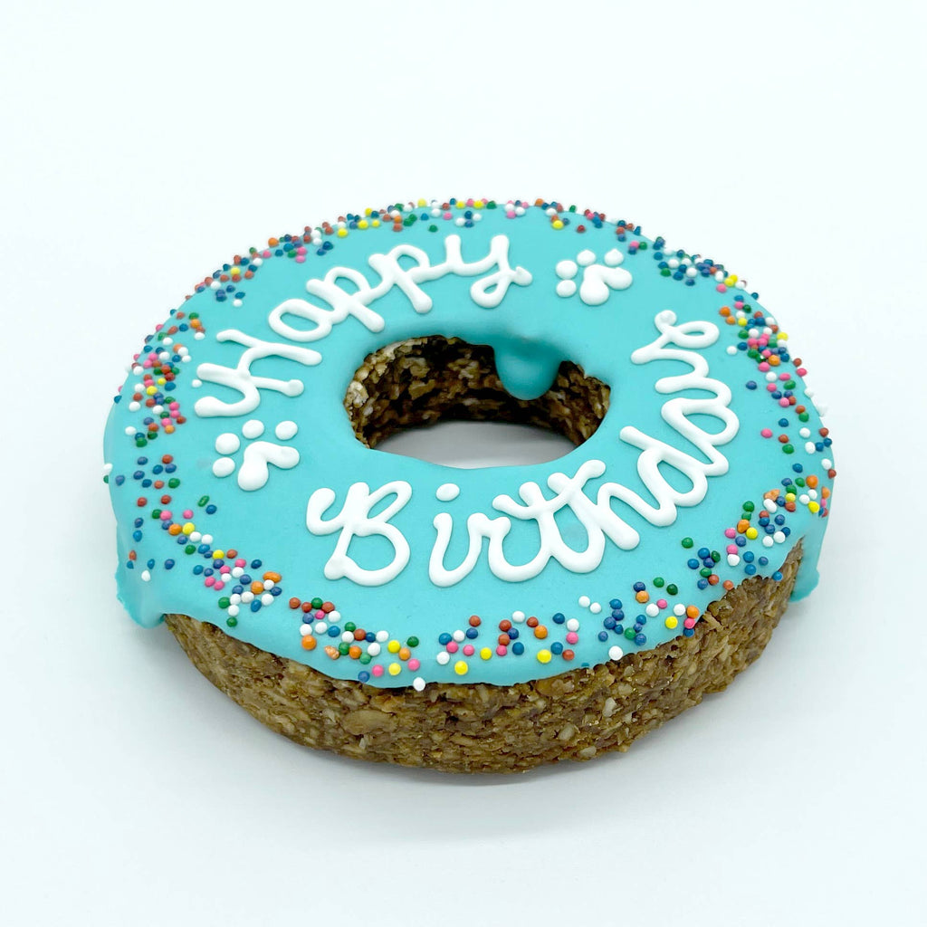 Donut Birthday Chewy Oat Cake: Yellow