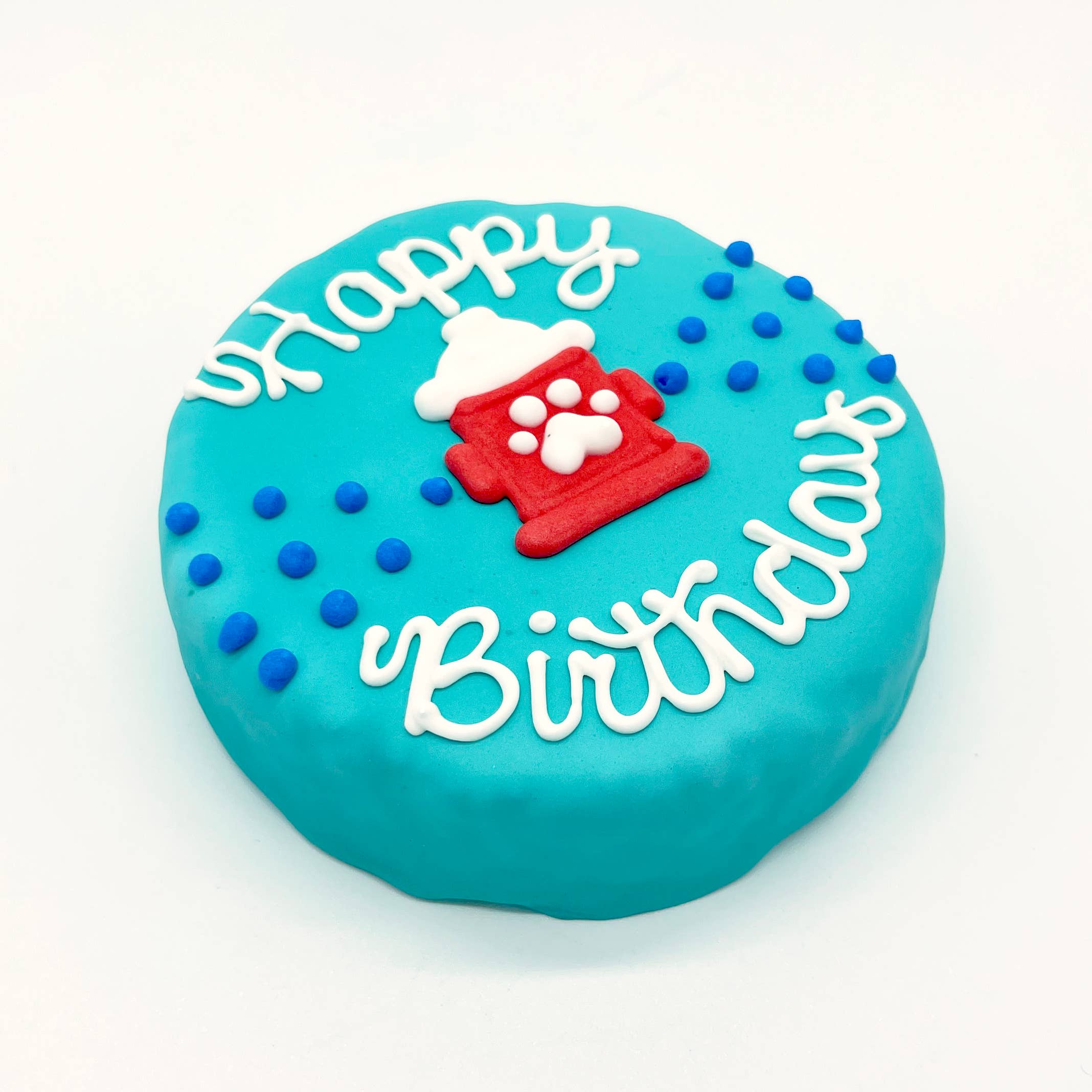 Bursting Hydrant Birthday Chewy Oat Cake