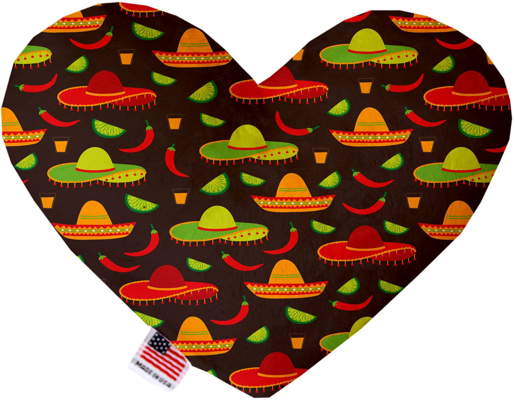 Sombreros Dog Toy: 6" / Bone / Plush