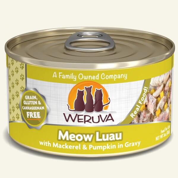 Meow Luau with Mackerel & Pumpkin in Gravy