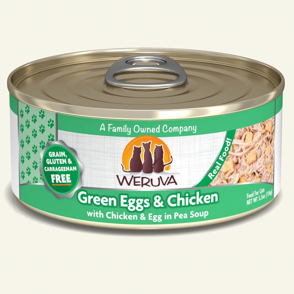 Green Eggs & Chicken with Chicken & Egg in Pea Soup