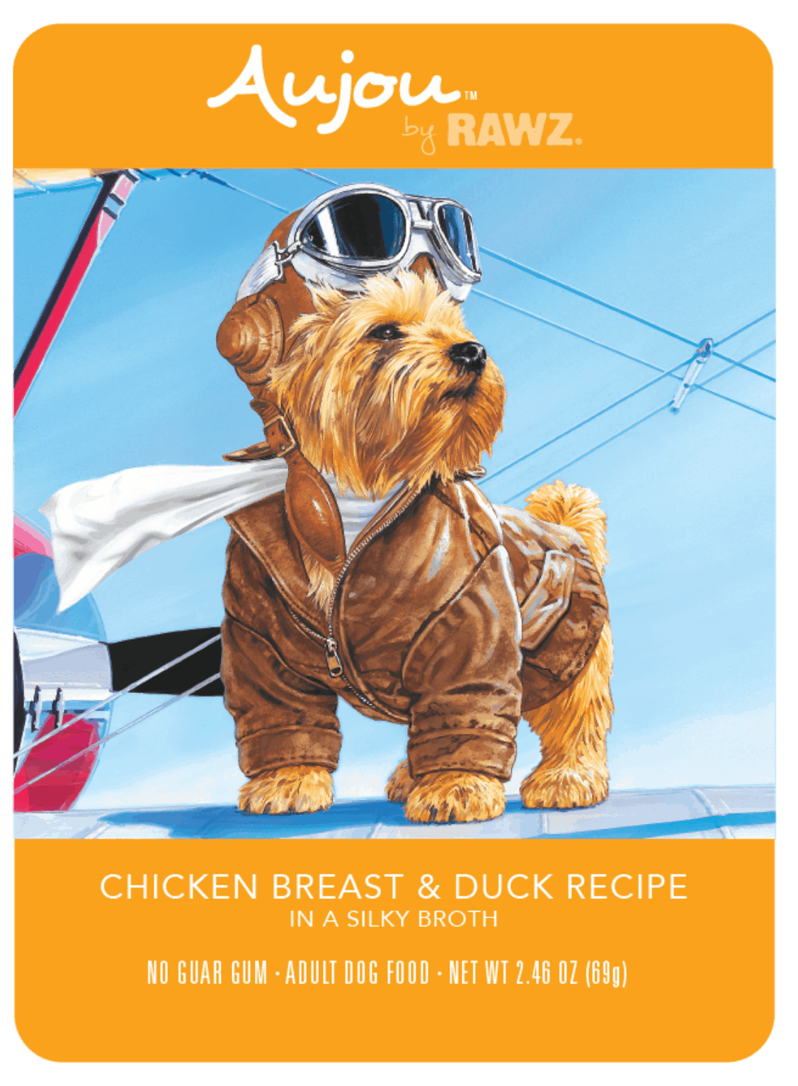 Aujou Chicken Breast & Duck Dog Food