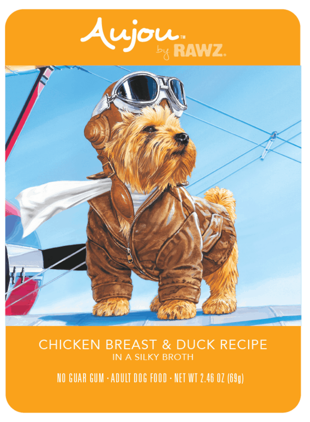 Aujou Chicken Breast & Duck Dog Food
