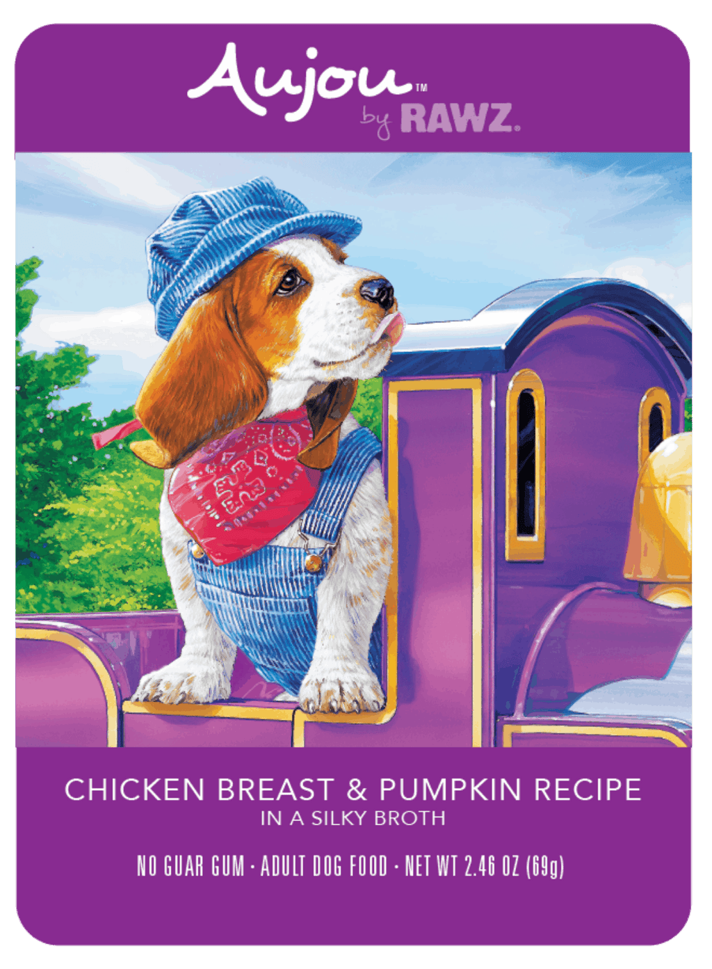 Aujou Chicken Breast & Pumpkin Dog Food