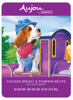 Aujou Chicken Breast & Pumpkin Dog Food