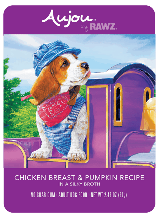 Aujou Chicken Breast & Pumpkin Dog Food