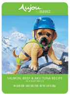 Aujou Salmon, Beef & Aku Tuna Dog Food