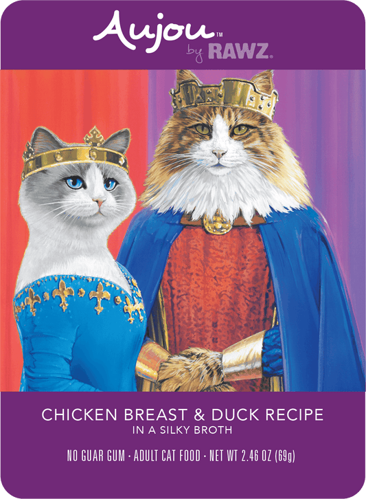 Aujou Chicken Breast & Duck Cat Food