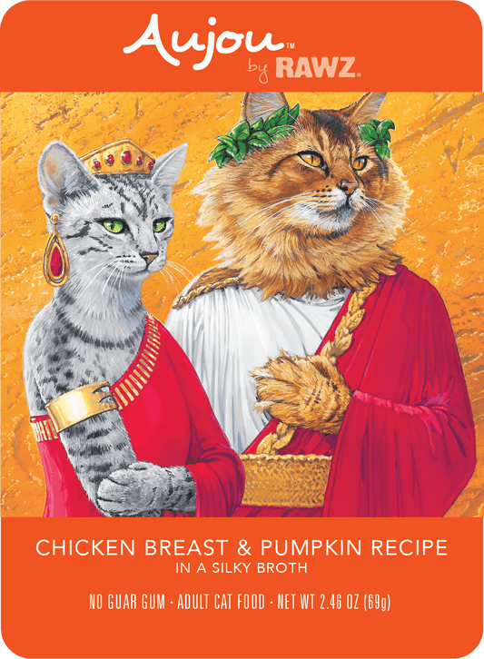 Aujou Chicken Breast & Pumpkin Cat Food