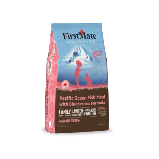 Grain Free Pacific Ocean Fish Meal with Blueberries for Cats