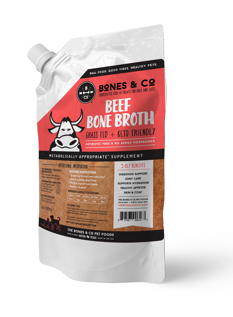 Bone Broth Frozen Supplement for Dogs (Beef, Chicken or Turkey)