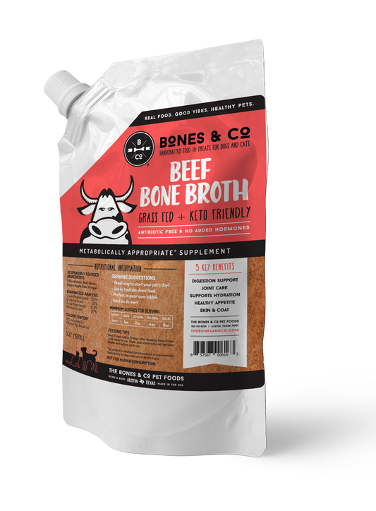 Bone Broth Frozen Supplement for Dogs (Beef, Chicken or Turkey)