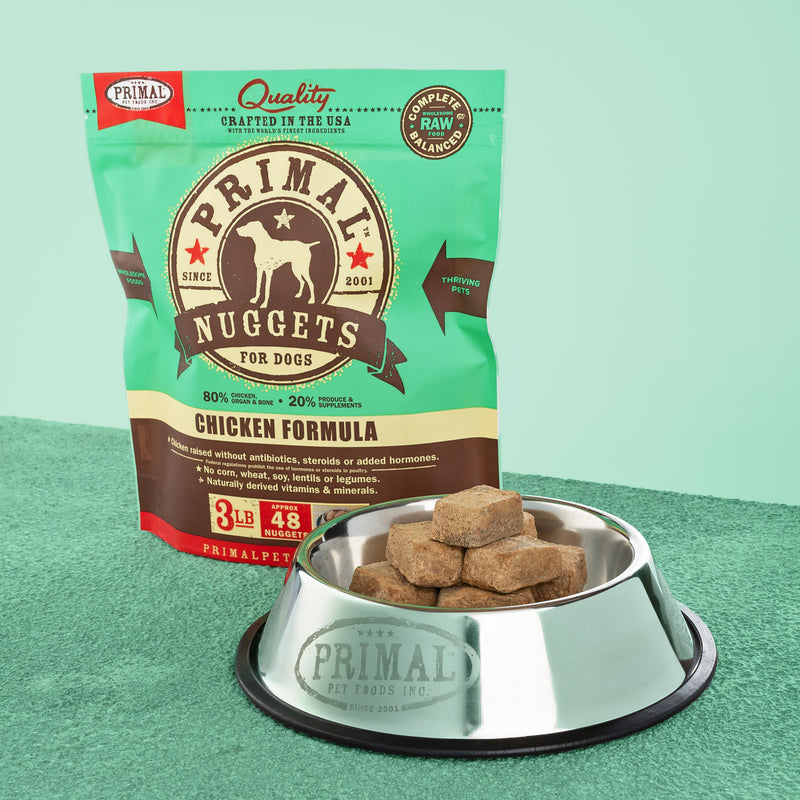 Canine Raw Frozen Nuggets (Chicken)