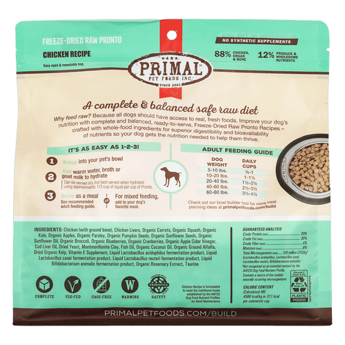 Canine Freeze Dried Pronto (Chicken)
