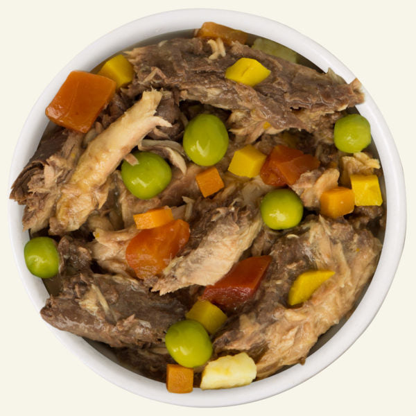 Cirque de la Mer with Tuna & Veggies in Pumpkin Soup