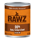 96% Duck, Turkey & Quail Pâté Canned Dog Food
