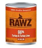 96% Turkey & Turkey Liver Pâté Canned Dog Food