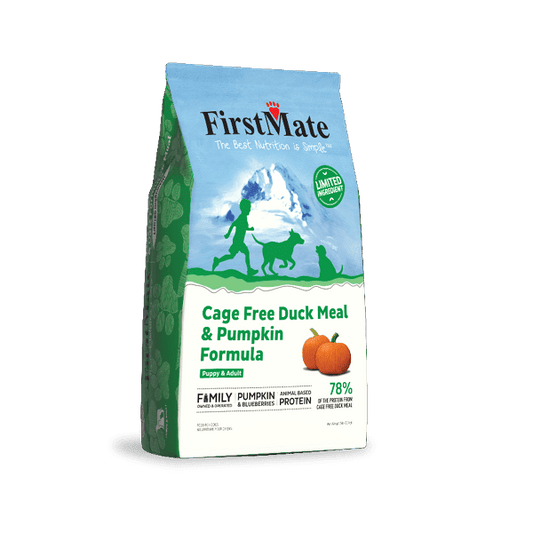 Grain Free Cage Free Duck Meal & Pumpkin Formula