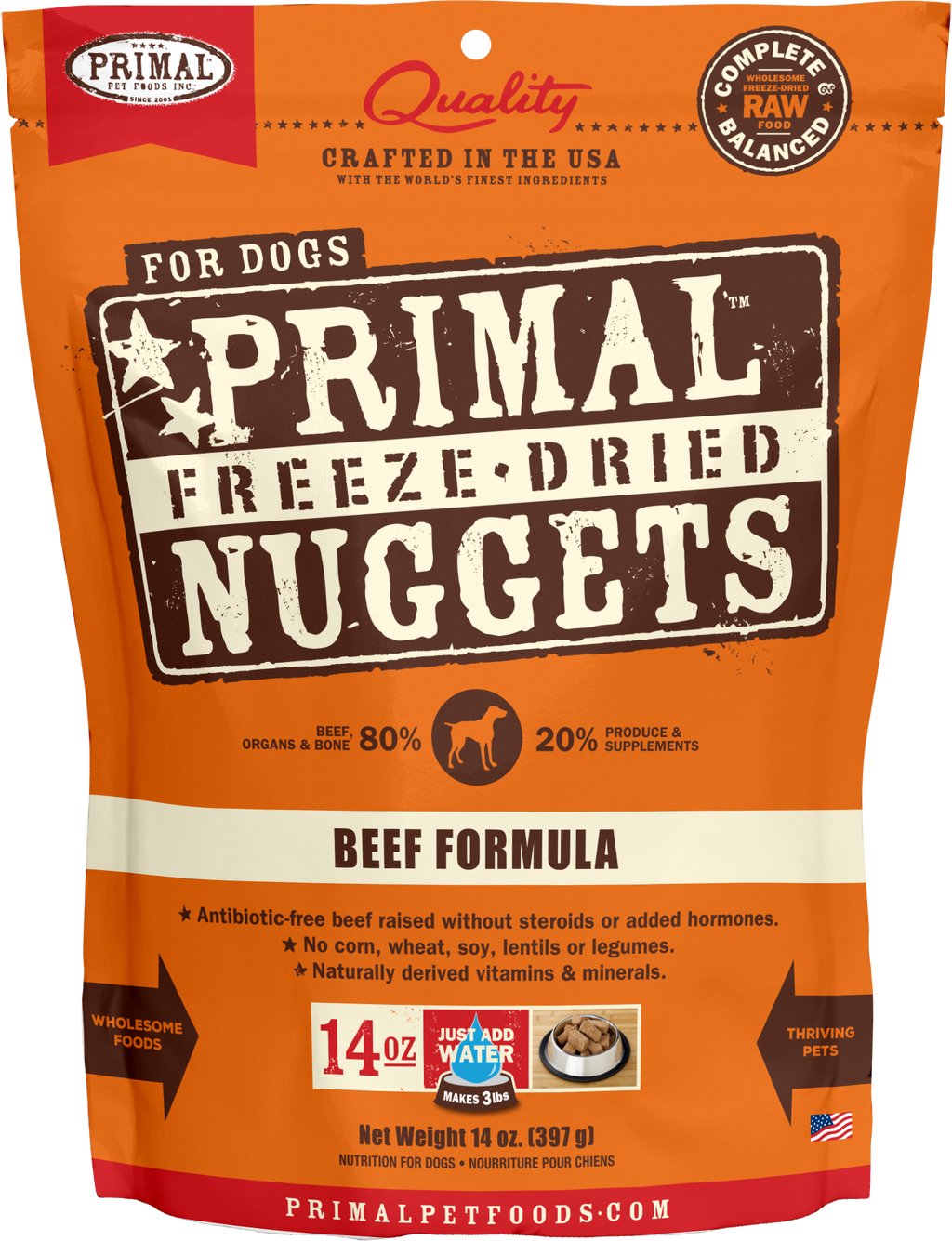 Canine Freeze Dried Nuggets (Beef)
