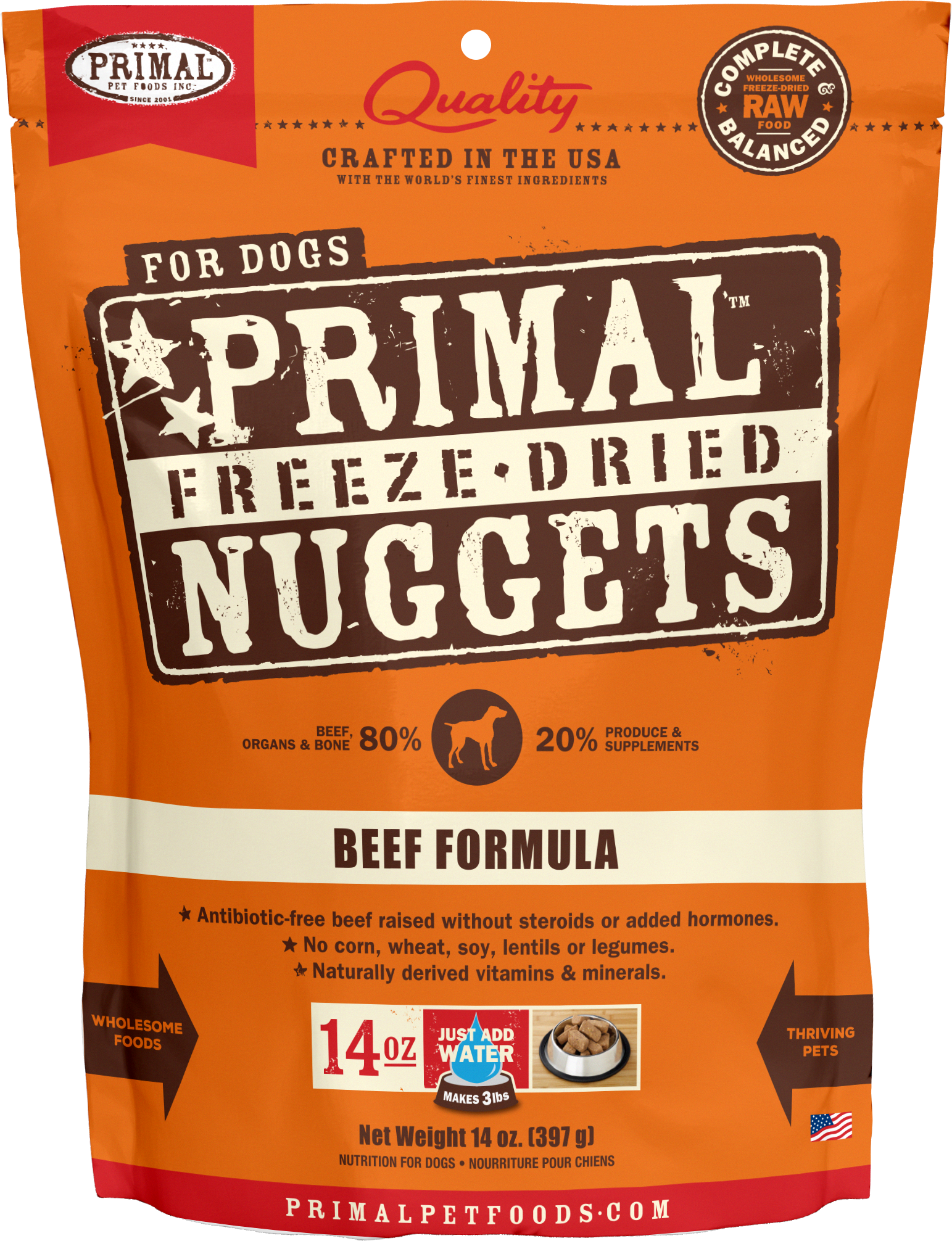 Canine Freeze Dried Nuggets (Beef)