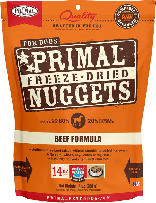 Canine Freeze Dried Nuggets (Beef)