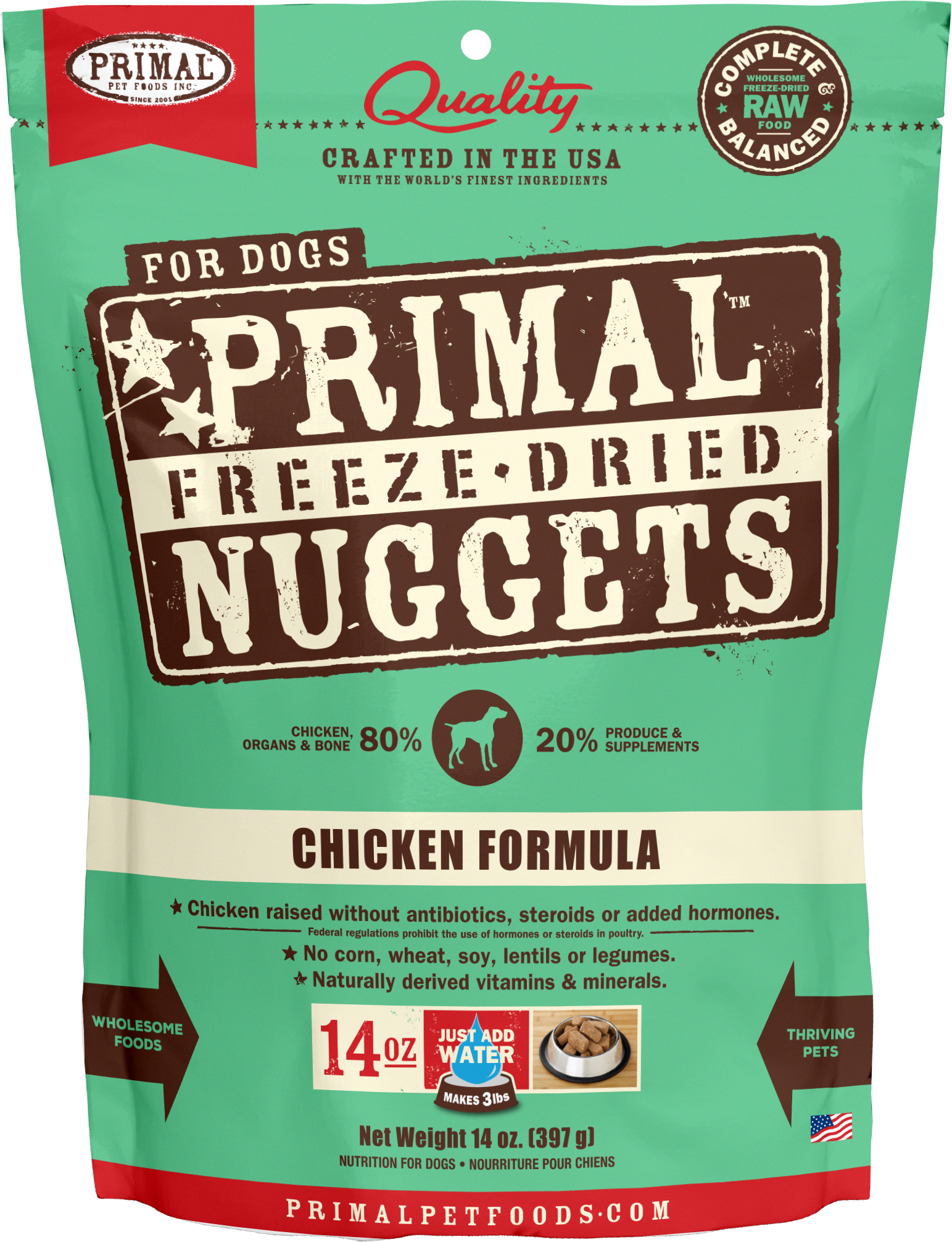 Canine Freeze Dried Nuggets (Chicken)