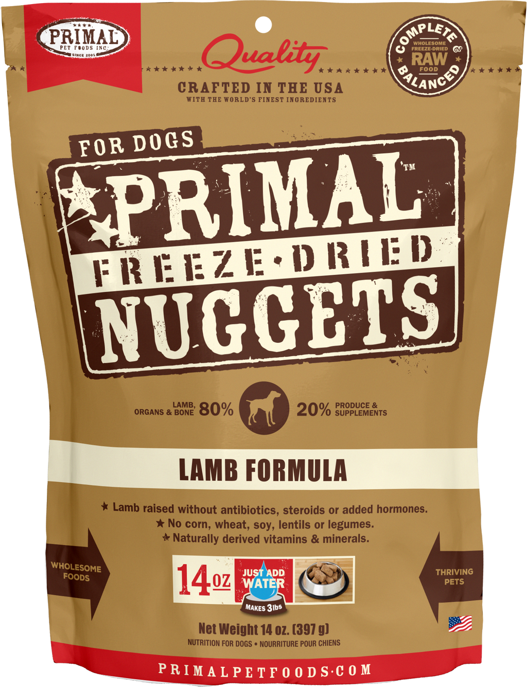 Canine Freeze Dried Nuggets (Lamb)