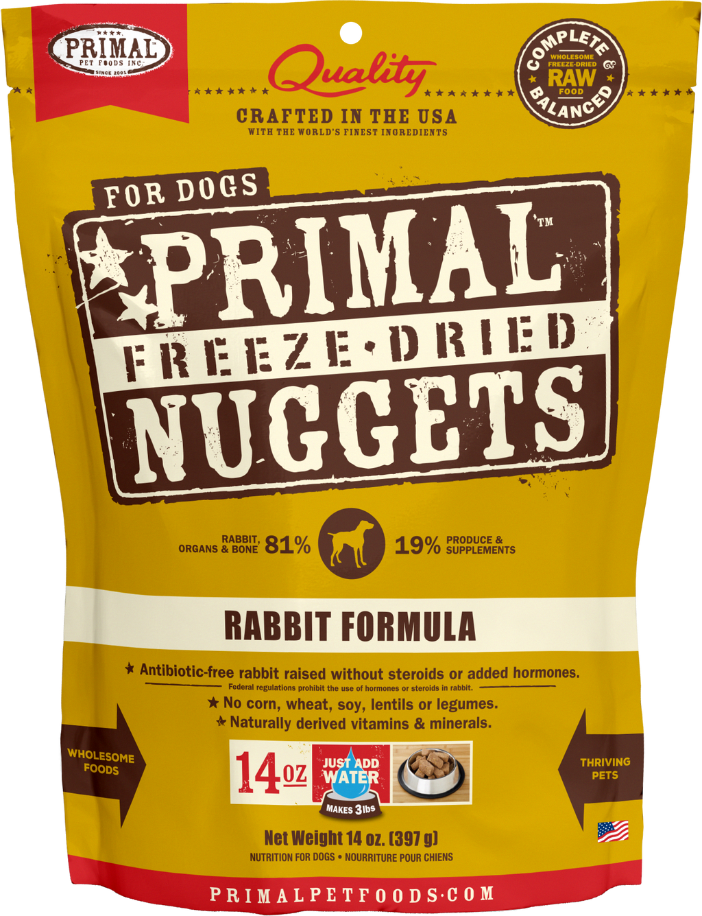 Canine Freeze Dried Nuggets (Rabbit)