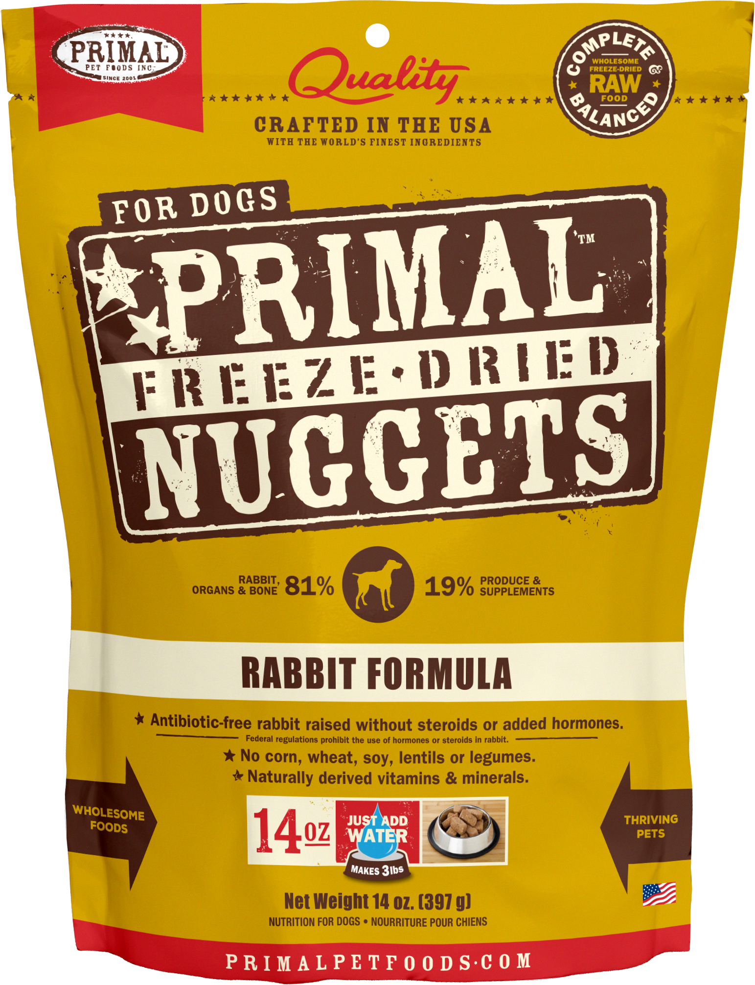 Canine Freeze Dried Nuggets (Rabbit)