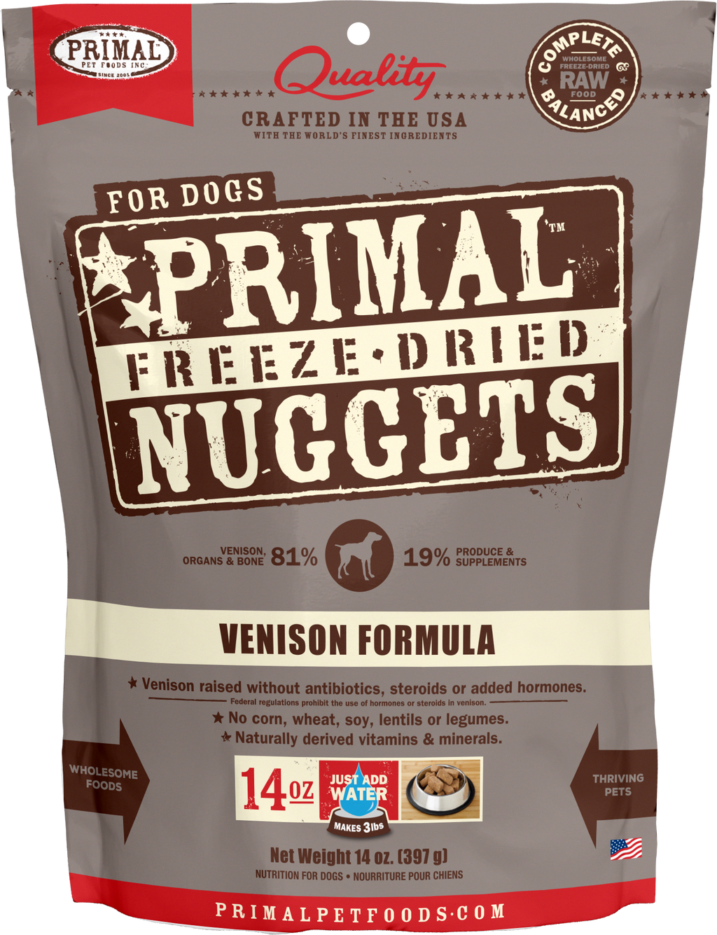 Canine Freeze Dried Nuggets (Venison)
