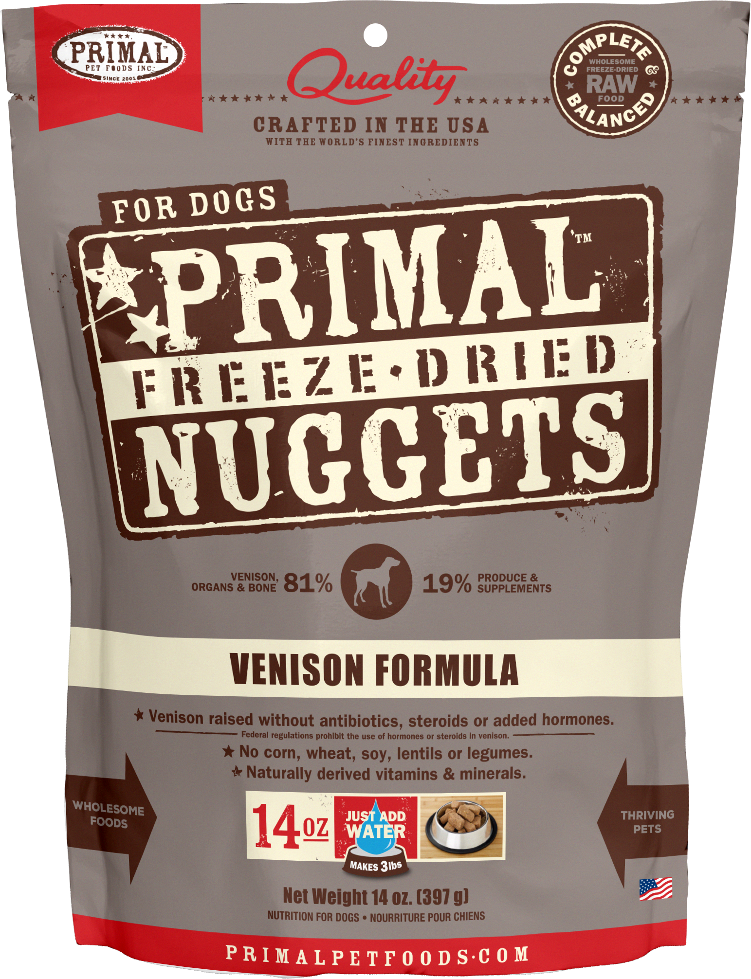 Canine Freeze Dried Nuggets (Venison)