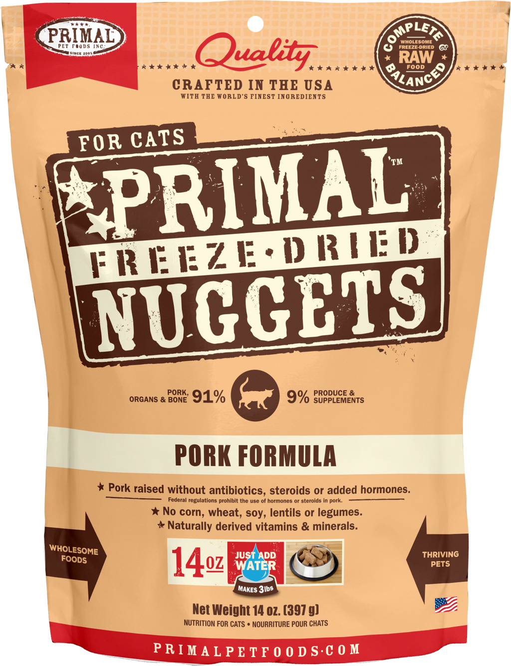 Feline Freeze Dried Nuggets (Pork)