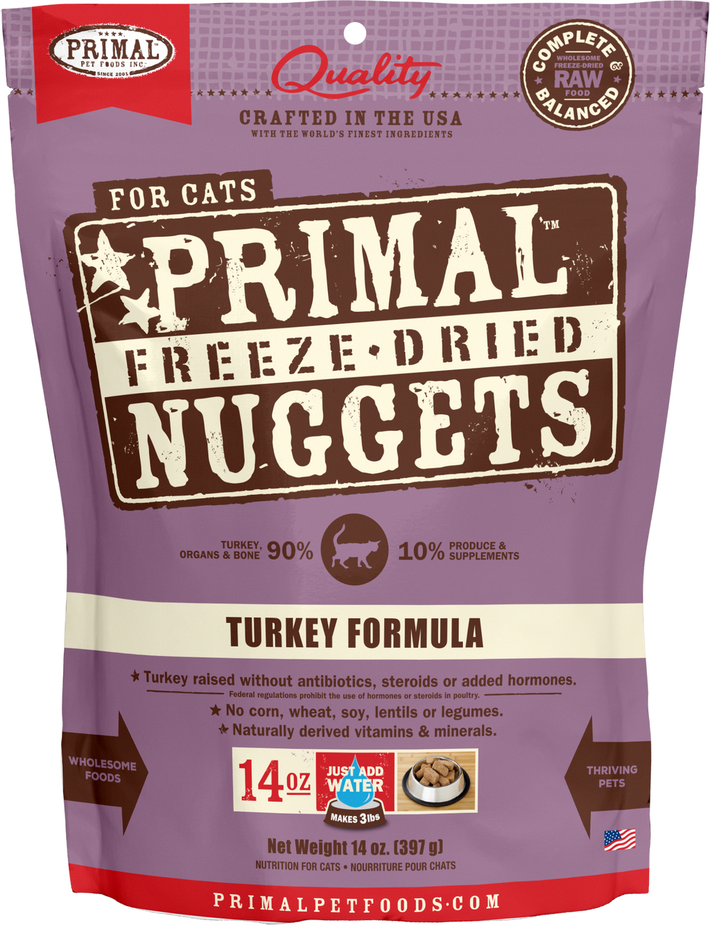 Feline Freeze Dried Nuggets (Turkey)