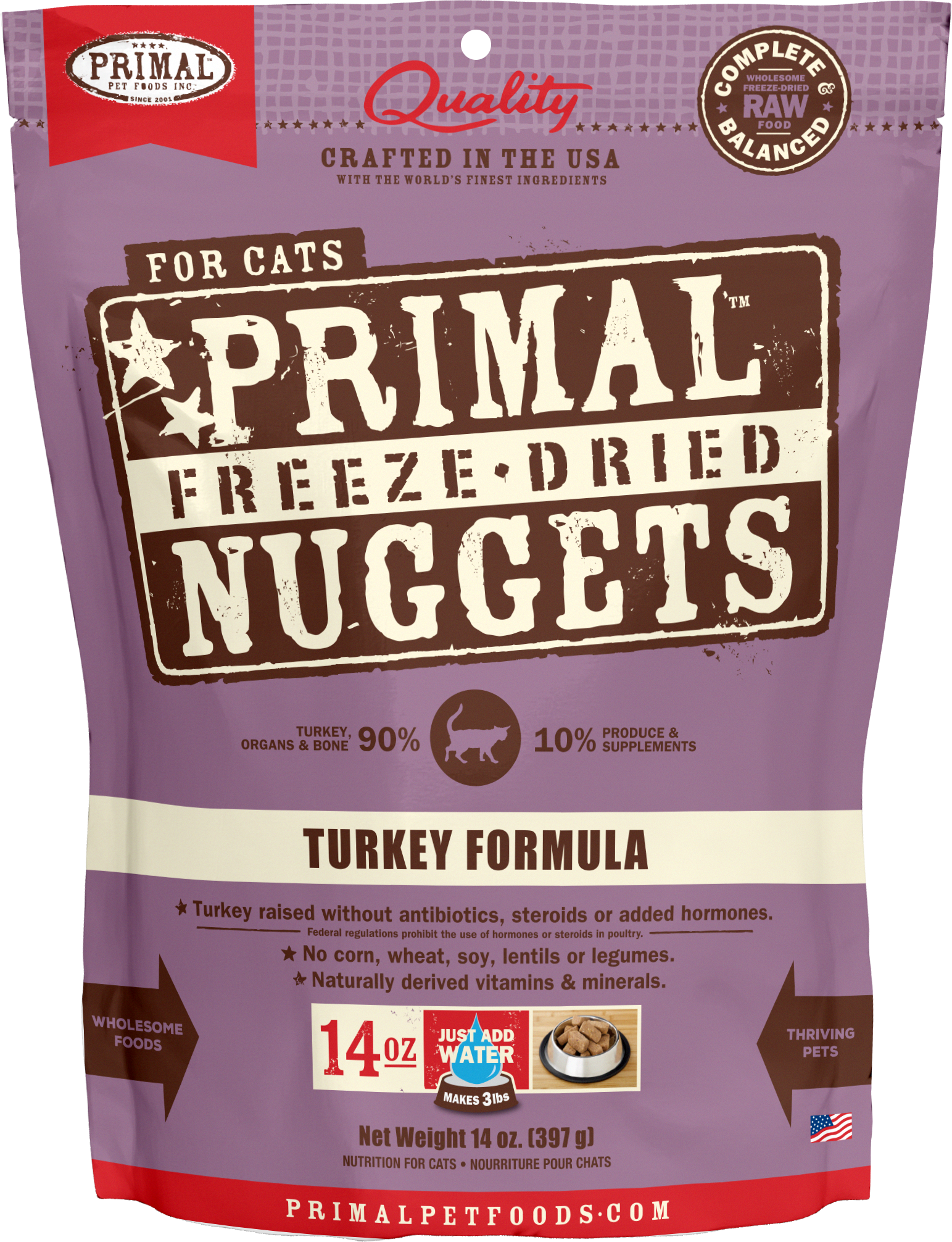 Feline Freeze Dried Nuggets (Turkey)