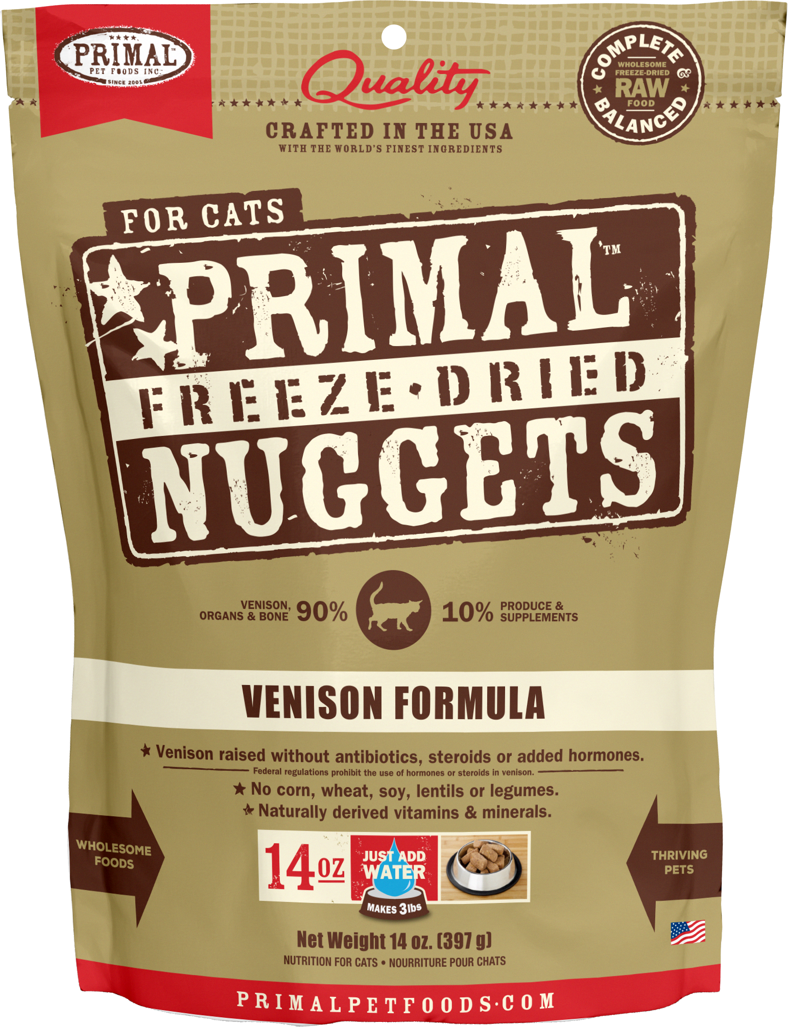 Feline Freeze Dried Nuggets (Venison)
