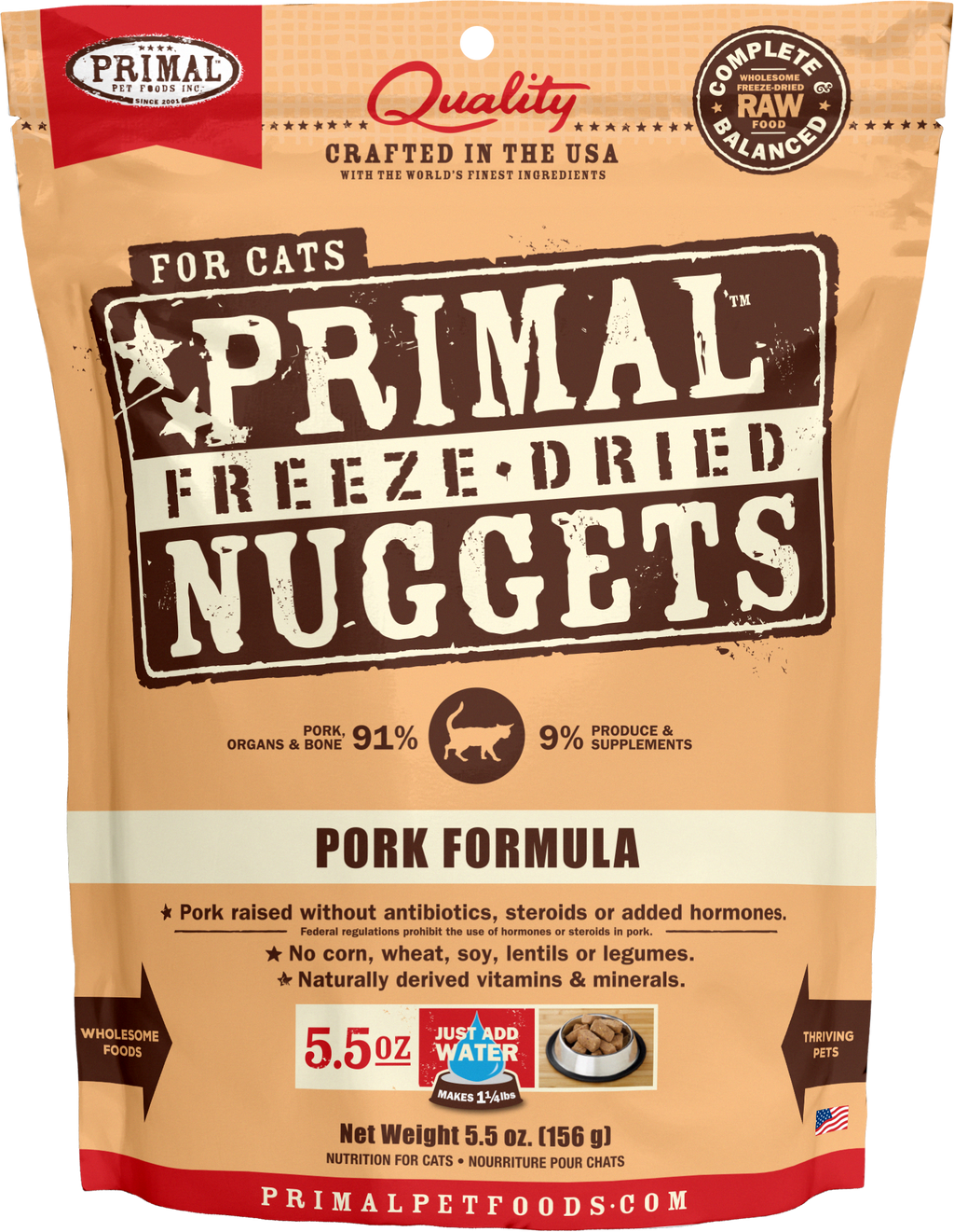 Feline Freeze Dried Nuggets (Pork)