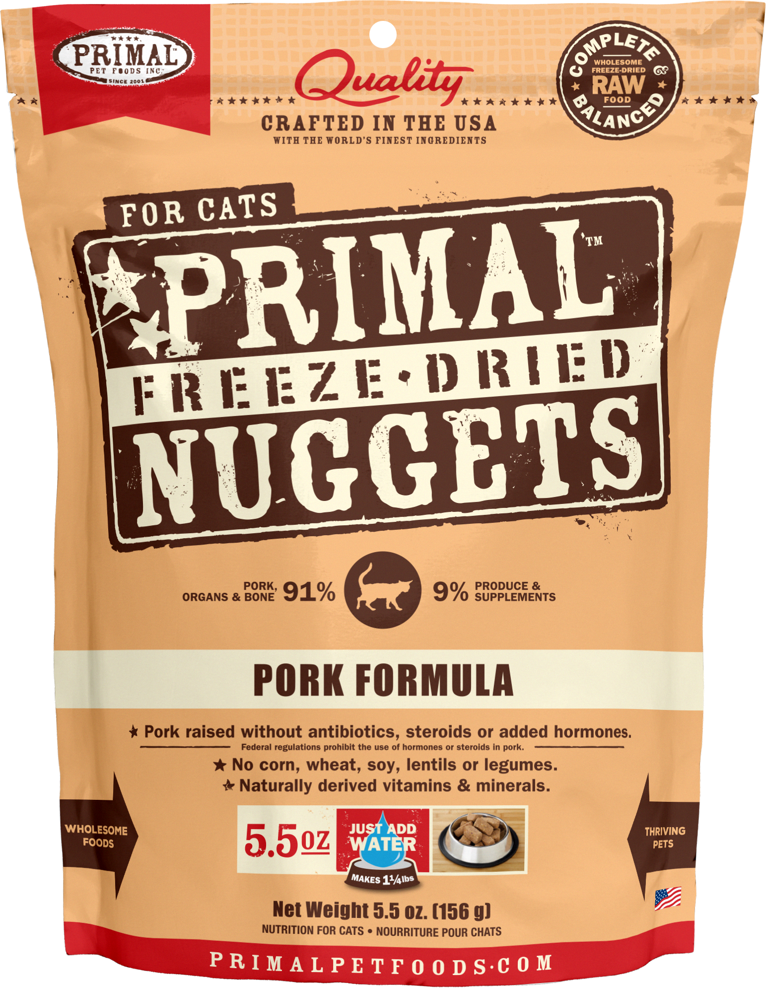 Feline Freeze Dried Nuggets (Pork)