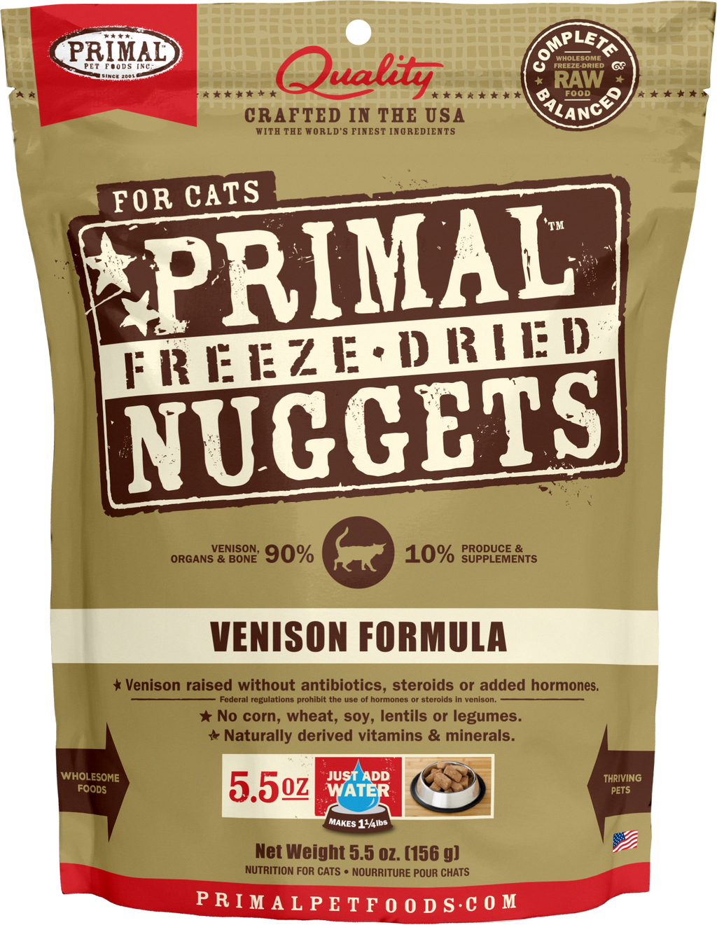 Feline Freeze Dried Nuggets (Venison)