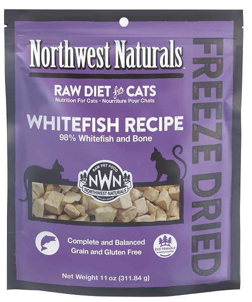 NW Naturals Freeze Dried Whitefish Recipe-Cat