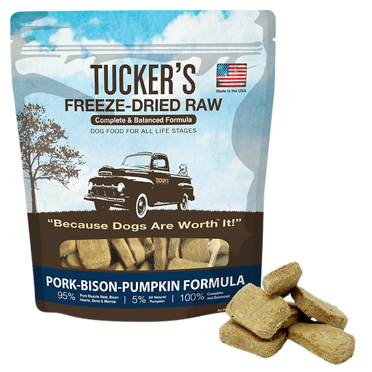 Freeze Dried Pork-Bison-Pumpkin Formula