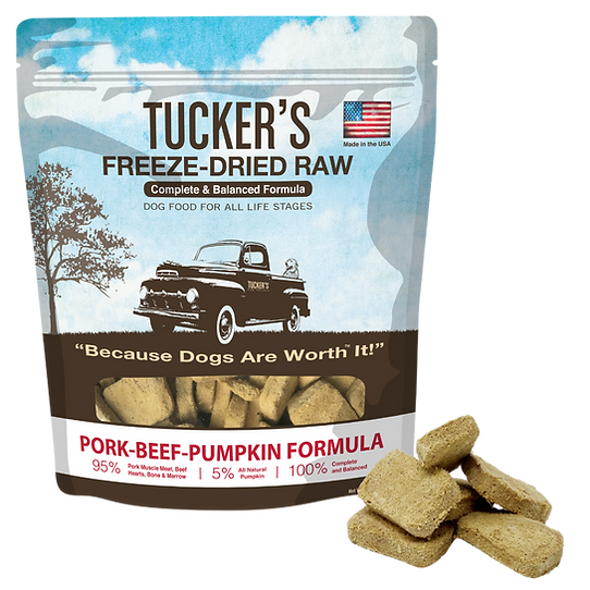 Freeze Dried Pork-Beef-Pumpkin Formula