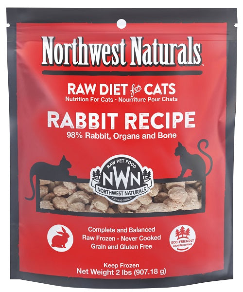 NW Naturals Raw Rabbit Recipe Cat