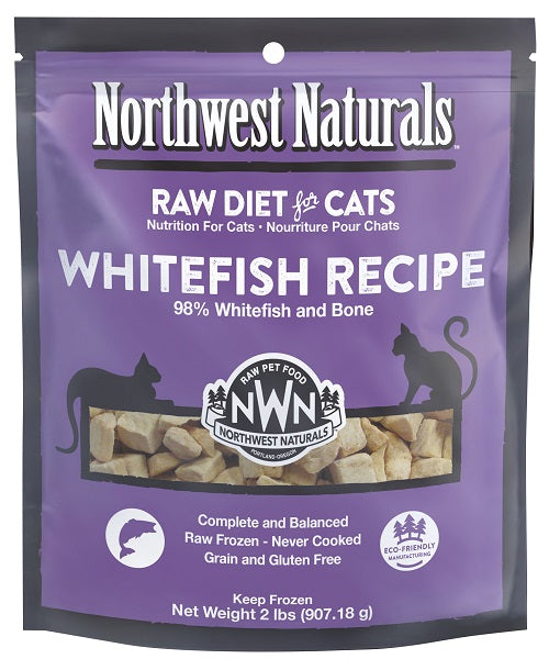 NW Naturals Raw Whitefish Recipe  Cat-Special order