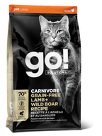 GO! CARNIVORE Grain Free Lamb + Wild Boar Recipe for Cats 