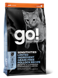 GO! SENSITIVITIES Limited Ingredient Grain Free Pollock Recipe for Cats