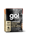 GO! CARNIVORE Grain Free Minced Lamb + Wild Boar Recipe for Cats 