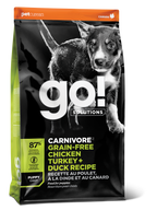 GO! CARNIVORE Grain Free Chicken, Turkey + Duck Puppy Recipe 