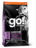 GO! CARNIVORE Grain Free Chicken, Turkey + Duck Senior Recipe for Dogs 